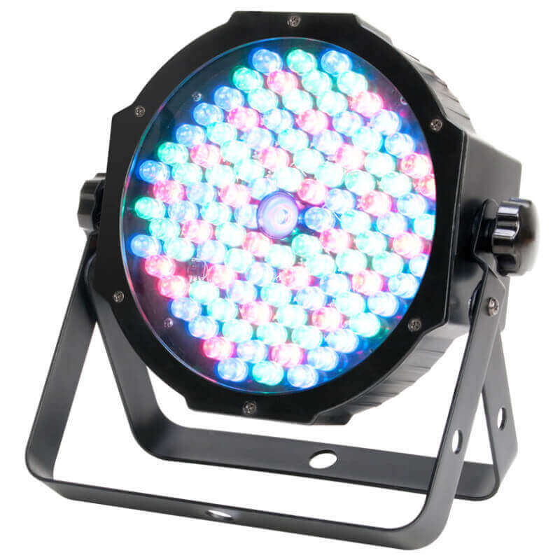 Adj Mega Par Profile Plus Luminaria Tipo Par 107x10mm Leds Rgb+uv